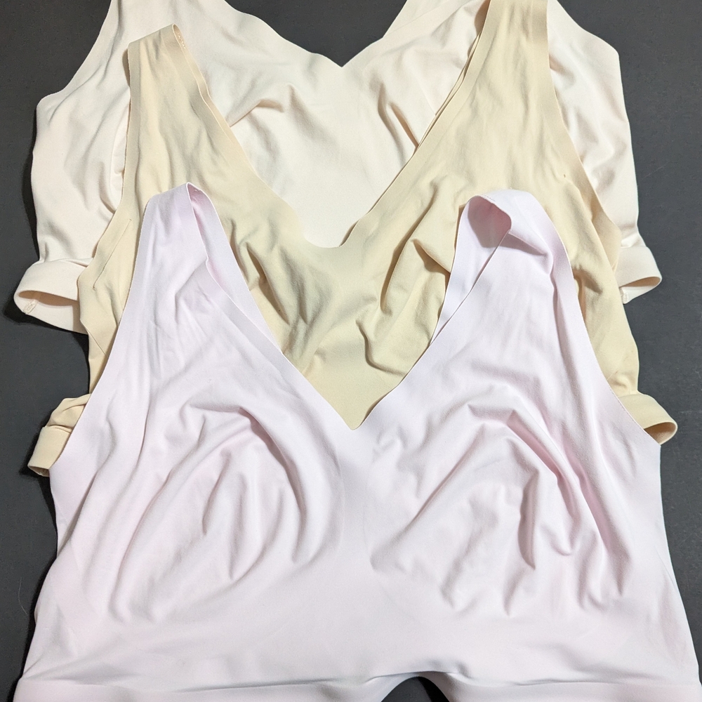 Soma Embliss Seamless Bralette Trio XXXL